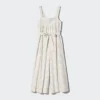 Jumpsuit i linneblandning för dam | Randig Jumpsuit i linneblandning för dam | Randig