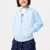 Kids AIRism UV-skyddande hoodie med hel dragkedja Kids AIRism UV-skyddande hoodie med hel dragkedja