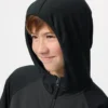 Kids AIRism UV-skyddande hoodie med hel dragkedja Kids AIRism UV-skyddande hoodie med hel dragkedja