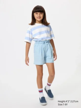 Kids Easy Shorts | Chambray