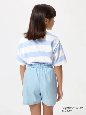 Kids Easy Shorts | Chambray