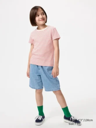 Kids Easy Shorts | Denim