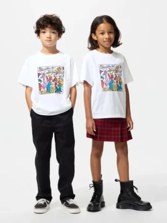 Kids Ny Pop Art UT Graphic T-shirtar | Keith Haring