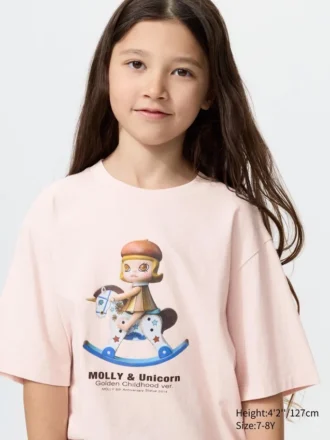 Kids Pop Mart UT grafisk T-shirt