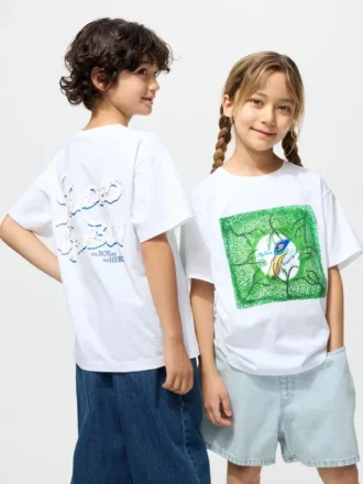 Kids Studio Ghibli UT-T-shirt | Pojken och hägern