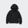 Kids Ultra Stretch Dry Sweat långärmad luvtröja med hel dragkedja Kids Ultra Stretch Dry Sweat långärmad luvtröja med hel dragkedja
