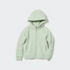 Kids Ultra Stretch Dry Sweat långärmad luvtröja med hel dragkedja Kids Ultra Stretch Dry Sweat långärmad luvtröja med hel dragkedja