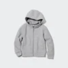Kids Ultra Stretch Dry Sweat långärmad luvtröja med hel dragkedja Kids Ultra Stretch Dry Sweat långärmad luvtröja med hel dragkedja