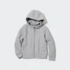Kids Ultra Stretch Dry Sweat långärmad luvtröja med hel dragkedja Kids Ultra Stretch Dry Sweat långärmad luvtröja med hel dragkedja