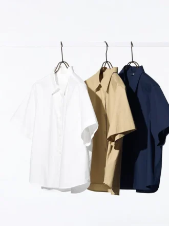Kort bomullsshorts för dam