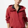 Kort parkas i bomullsblandning för dam Kort parkas i bomullsblandning för dam