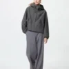 Kort parkas i bomullsblandning för dam Kort parkas i bomullsblandning för dam
