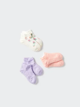 Korta babystrumpor | 3 par