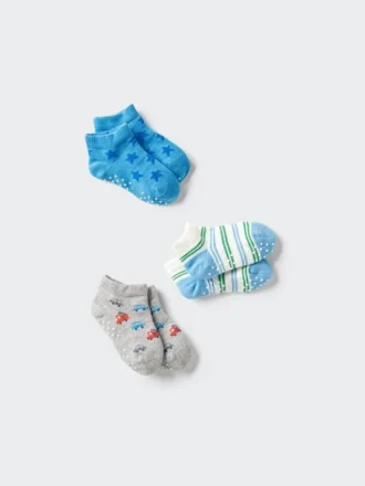 Korta babystrumpor | 3 par
