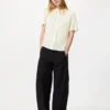 Kortärmad blusar i rayon för dam | Prickig