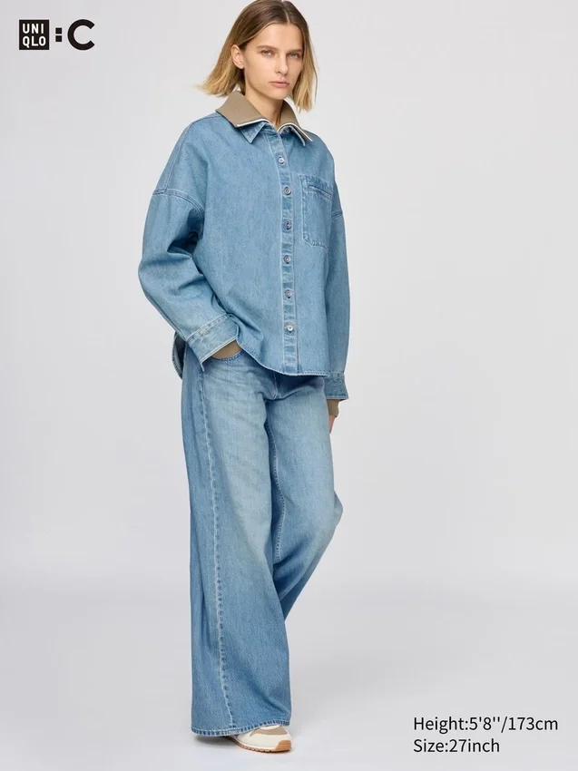 Lågmidjade vita jeans med låg midjehöjd för dam Lågmidjade vita jeans med låg midjehöjd för dam
