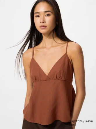 Linnen-camisole för dam