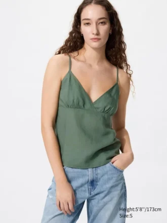 Linnen-camisole för dam