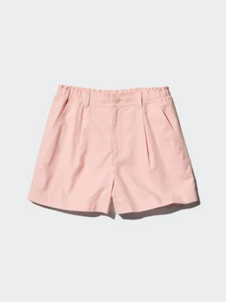 Linneshorts i bomull för barn Linneshorts i bomull för barn