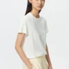 Linnet-t-shirt för dam