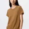 Linnet-t-shirt för dam