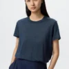Linnet-t-shirt för dam