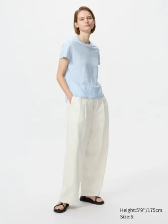 Linnet-t-shirt för dam