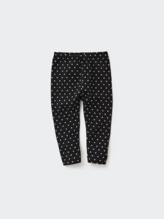 Långa leggings för spädbarn (prickiga)
