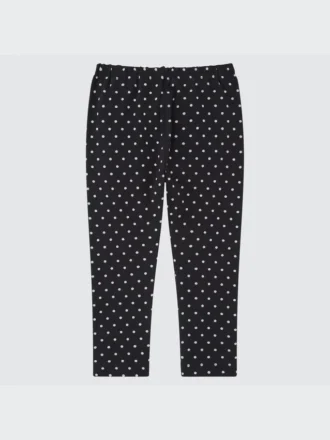 Långa leggings för spädbarn (prickiga)