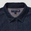Långärmad denimskjorta för dam