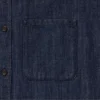 Långärmad denimskjorta för dam