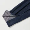 Långärmad denimskjorta för dam