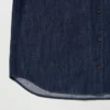 Långärmad denimskjorta för dam