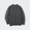 Långärmat sweatshirt med sidostripe för herr Långärmat sweatshirt med sidostripe för herr