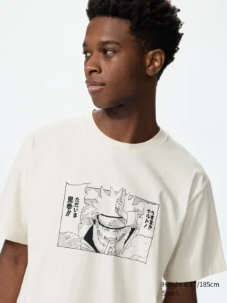 Manga Ut Shueisha 100Th UT grafisk T-shirt för män | Naruto