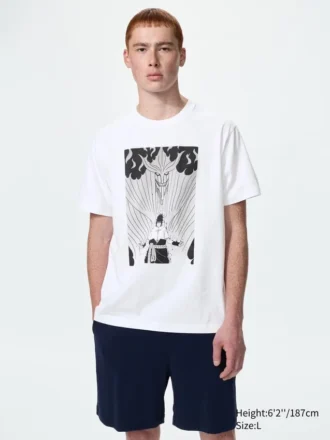 Manga Ut Shueisha 100Th UT grafisk T-shirt för män | Naruto