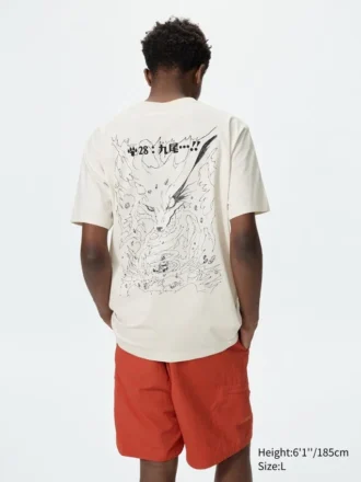 Manga Ut Shueisha 100Th UT grafisk T-shirt för män | Naruto