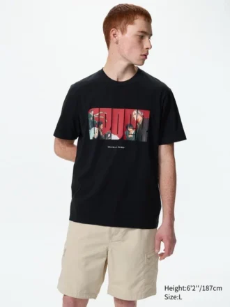 Manga Ut Shueisha 100Th UT grafisk T-shirt för män | Sakamoto Days