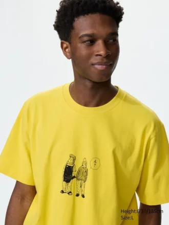 Manga Ut Shueisha 100Th UT grafisk T-shirt för män | Sakamoto Days