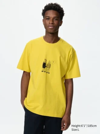 Manga Ut Shueisha 100Th UT grafisk T-shirt för män | Sakamoto Days