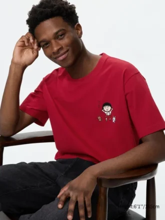 Manga Ut Shueisha 100Th UT grafiska T-shirtar för män | Chibi Maruko-Chan