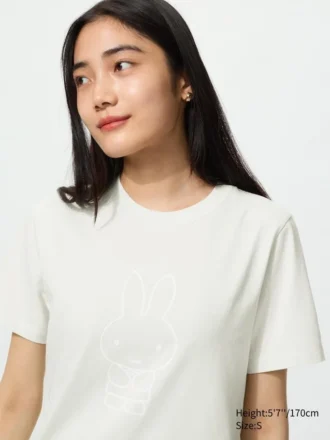 Miffy in Bloom UT grafisk T-shirt för dam