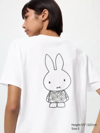 Miffy in Bloom UT grafisk T-shirt för dam