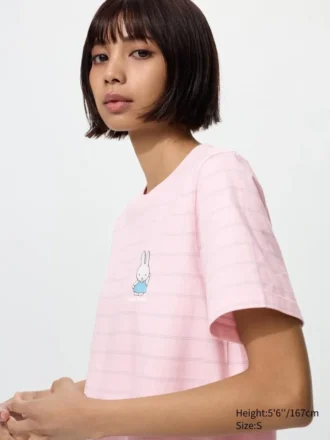 Miffy in Bloom UT grafisk T-shirt för dam
