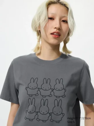 Miffy in Bloom UT grafisk T-shirt för dam