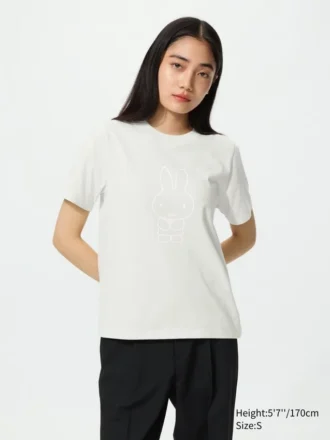 Miffy in Bloom UT grafisk T-shirt för dam