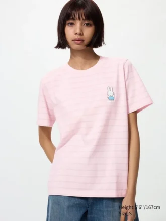 Miffy in Bloom UT grafisk T-shirt för dam