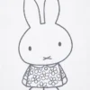 Miffy in Bloom UT grafisk T-shirt för dam Miffy in Bloom UT grafisk T-shirt för dam