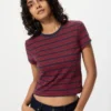 Mini-T-shirtar för dam | Randig Mini-T-shirtar för dam | Randig