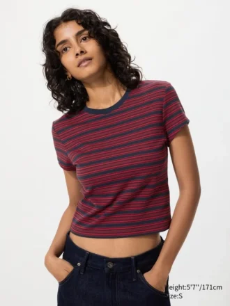 Mini-T-shirtar för dam | Randig